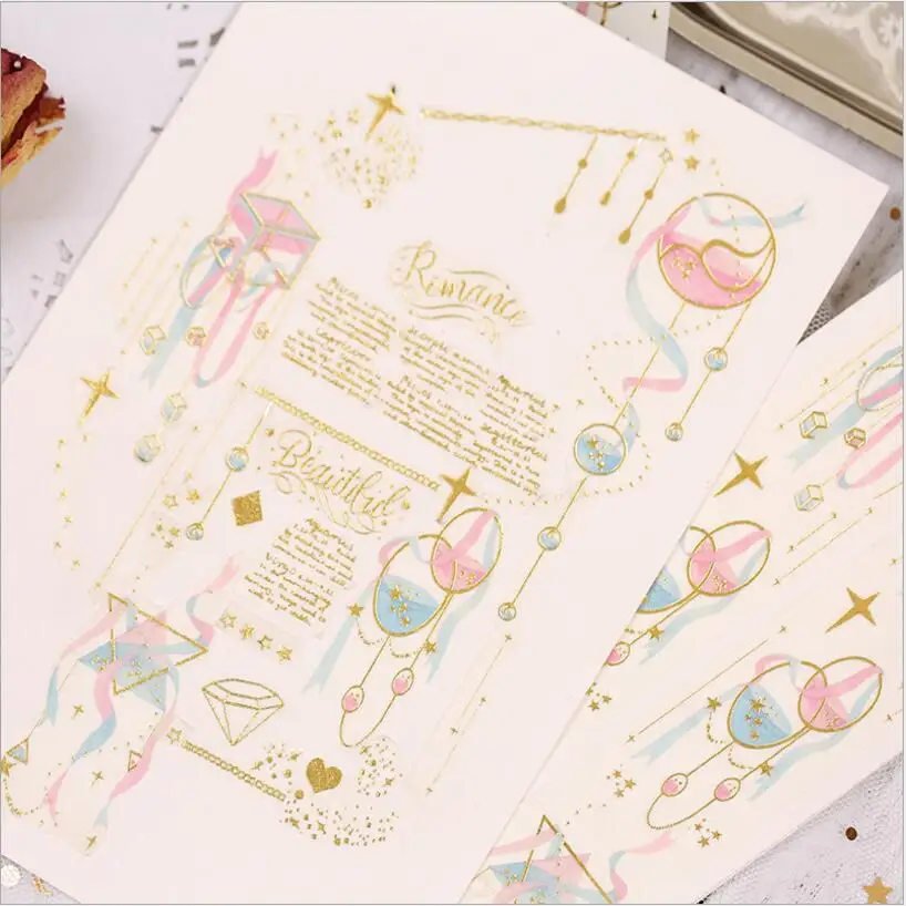 30 mm wide coloured ribbon star geometry gilding watercolor washi tape decorative diy diary scrapbook masking sticker stationery
30 mm wide coloured ribbon star geometry gilding watercolor washi tape decorative diy diary scrapbook masking sticker stationery
