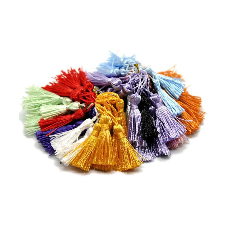 100PCs Mixed Silky Tassels Fringe Sewing Accessories Crafts DIY Key Tassels 4.5-5cm(1-3/4"-2")
100PCs Mixed Silky Tassels Fringe Sewing Accessories Crafts DIY Key Tassels 4.5-5cm(1-3/4"-2")