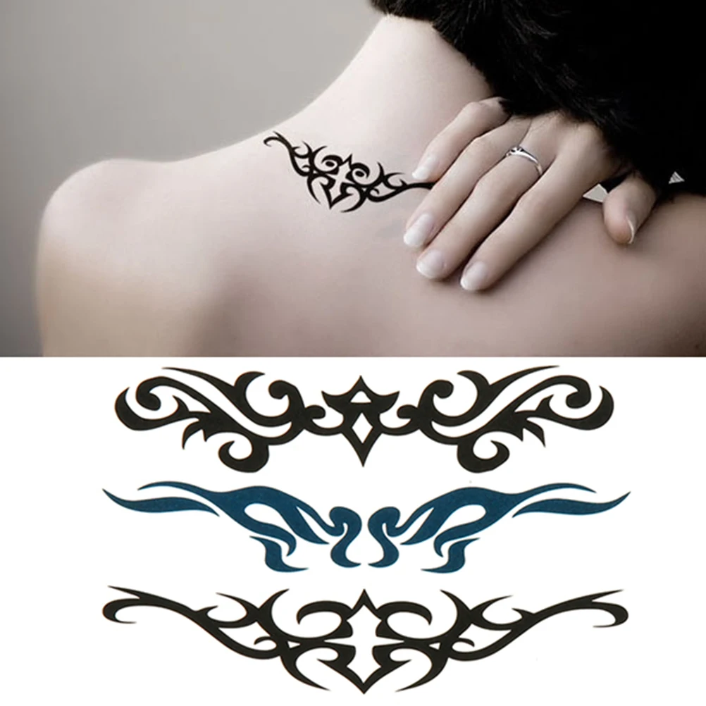 Waterproof Cirrus Transfer Totem Temporary Tattoo Sticker Sexy Body Art for Neck Waist Skin Decoration
Waterproof Cirrus Transfer Totem Temporary Tattoo Sticker Sexy Body Art for Neck Waist Skin Decoration
