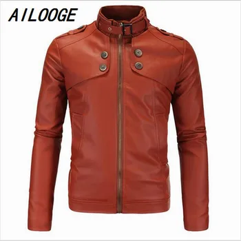 AILOOGE 2019 New Motorcycle Leather Jacket Men Slim Fashion Stitching Full Flight Leather Jacket Clothing Jaqueta Masculina
AILOOGE 2019 New Motorcycle Leather Jacket Men Slim Fashion Stitching Full Flight Leather Jacket Clothing Jaqueta Masculina