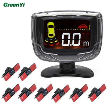 6 Pcs or 8 Pcs Car 13mm Original Flat Parking Sensor With Buzzer LCD Reverse Backup Radar Monitor System 12V 6 Colors
6 Pcs or 8 Pcs Car 13mm Original Flat Parking Sensor With Buzzer LCD Reverse Backup Radar Monitor System 12V 6 Colors