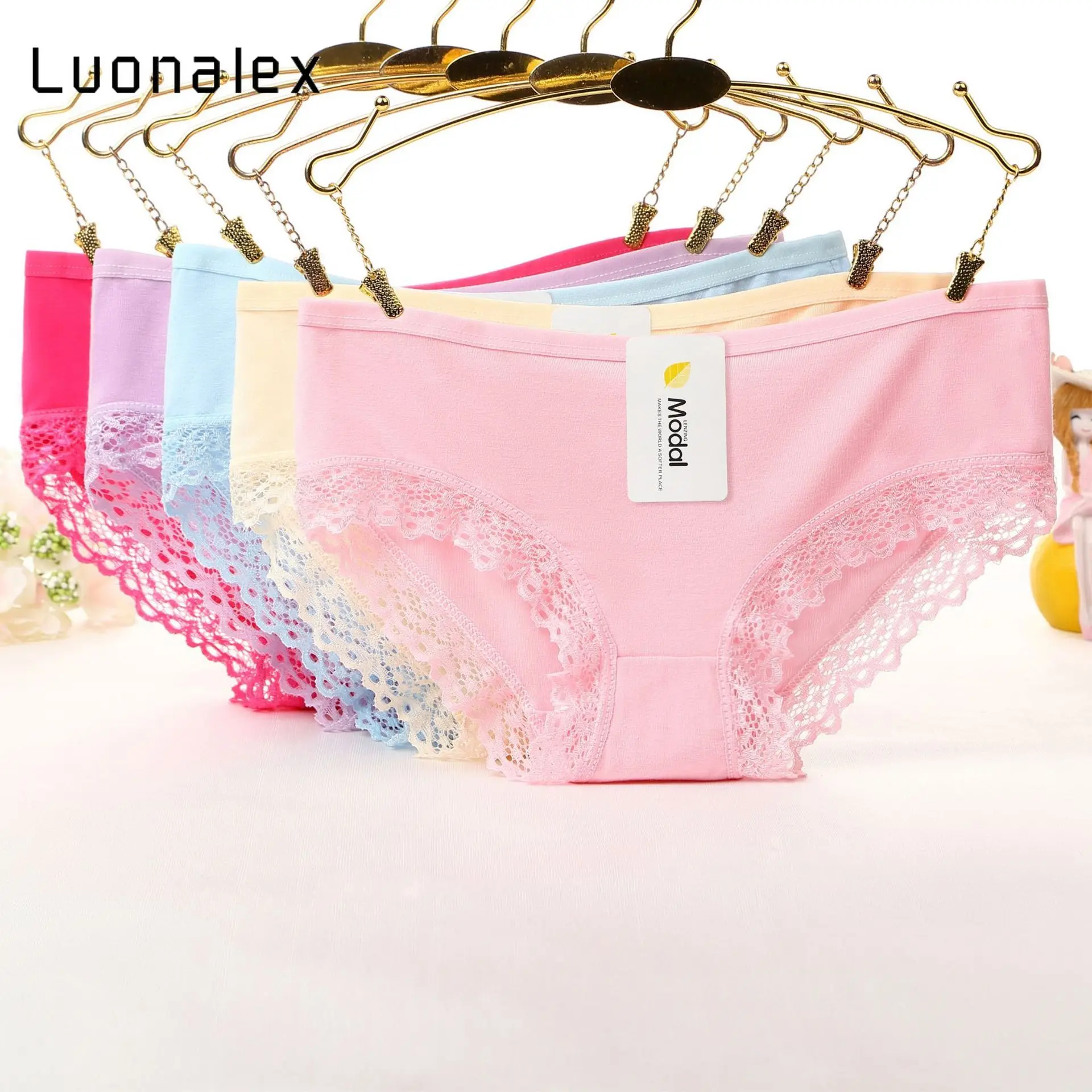 Luonalex Women's Panties Cotton Solid Grils Briefs Plus Size Underwear Women Sexy Lingerie Lady Underpants Lenceria Mujer Shorts
Luonalex Women's Panties Cotton Solid Grils Briefs Plus Size Underwear Women Sexy Lingerie Lady Underpants Lenceria Mujer Shorts