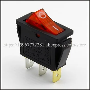 100PCS Rocke Switch KCD3-102N LED Light SPST 3PIN ON-ON Rocker Switch 15A/250V 20A/125V Car Dash Dashboard Truck
100PCS Rocke Switch KCD3-102N LED Light SPST 3PIN ON-ON Rocker Switch 15A/250V 20A/125V Car Dash Dashboard Truck
