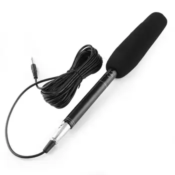 VBESTLIFE Professional Interview Microphone Uni-directional Condenser Mic for DSLR Camera DV Camcorders Free Shipping
VBESTLIFE Professional Interview Microphone Uni-directional Condenser Mic for DSLR Camera DV Camcorders Free Shipping