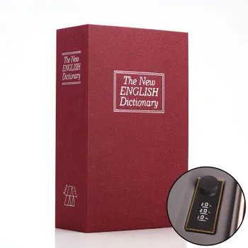 2016 Creative Home Decoration Dictionary Book Safety Deposit Box (use password) for Money and Jewelry Large Piggy Bank
2016 Creative Home Decoration Dictionary Book Safety Deposit Box (use password) for Money and Jewelry Large Piggy Bank