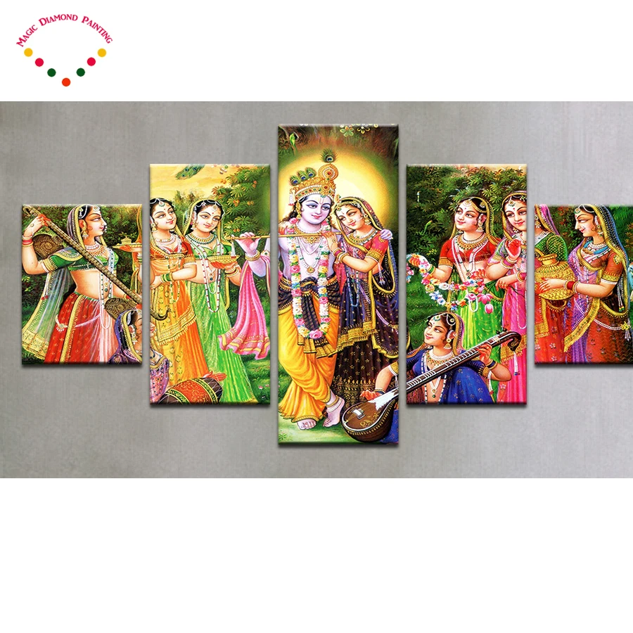 5pcs/set,5D DIY Diamond Painting India Myth Lord Krishna diamond Embroidery Full Square Diamond Cross Stitch Rhinestone Mosaic
5pcs/set,5D DIY Diamond Painting India Myth Lord Krishna diamond Embroidery Full Square Diamond Cross Stitch Rhinestone Mosaic