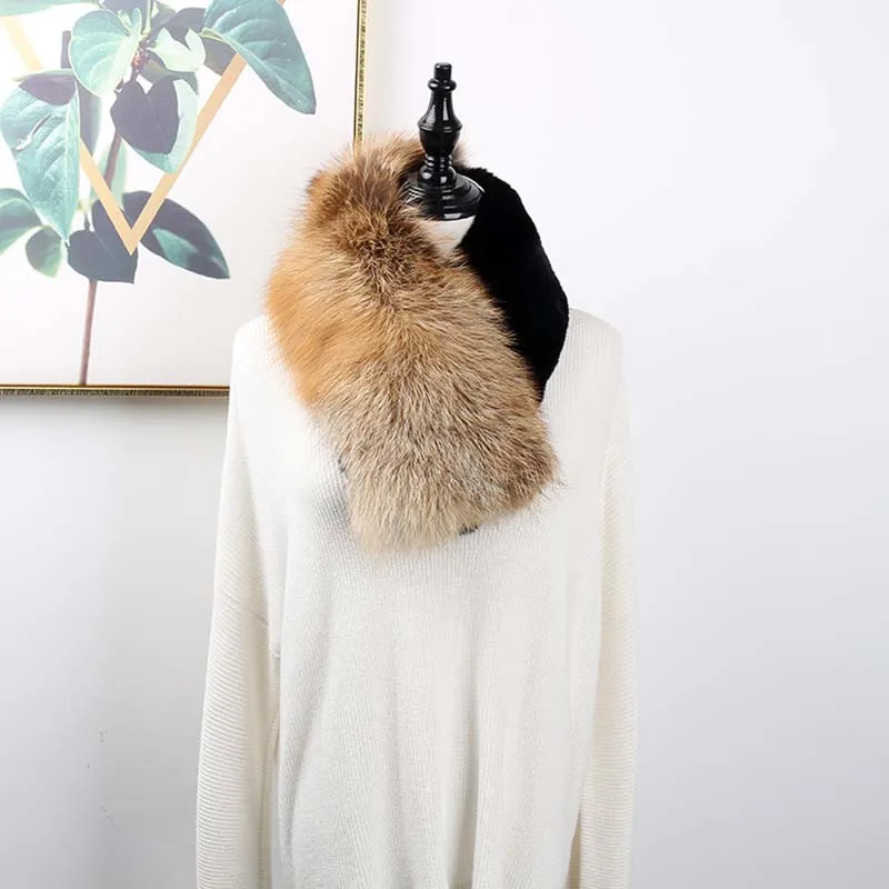 Winter fashion luxury silver fox red fox + rex rabbit fur collar scarf all match
Winter fashion luxury silver fox red fox + rex rabbit fur collar scarf all match