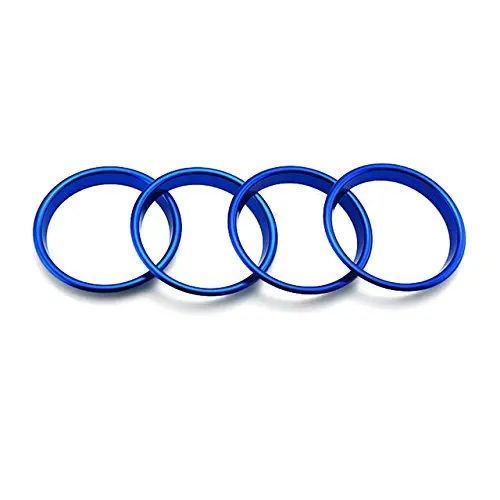 4pcs Blue Front Dashboard Console Air Outlet Vent Cover Ring Trim Guard Cover Frame For Audi A3 8V
4pcs Blue Front Dashboard Console Air Outlet Vent Cover Ring Trim Guard Cover Frame For Audi A3 8V