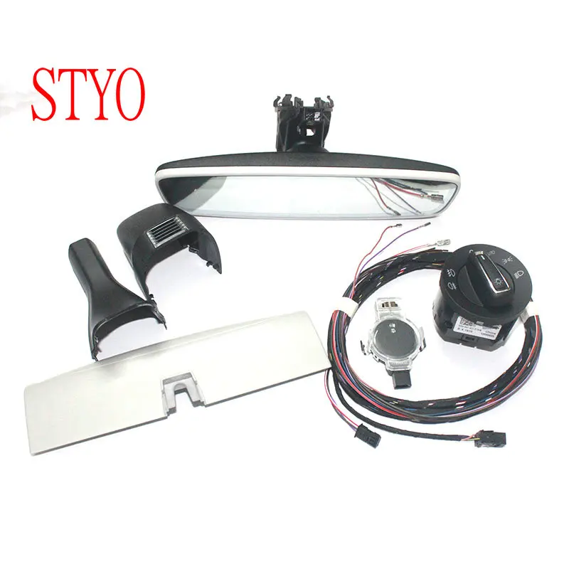 STYO Auto headlight switch+Rain Wiper Sensor+Dimming Rear View Mirror for VW Golf 7 MK7
STYO Auto headlight switch+Rain Wiper Sensor+Dimming Rear View Mirror for VW Golf 7 MK7