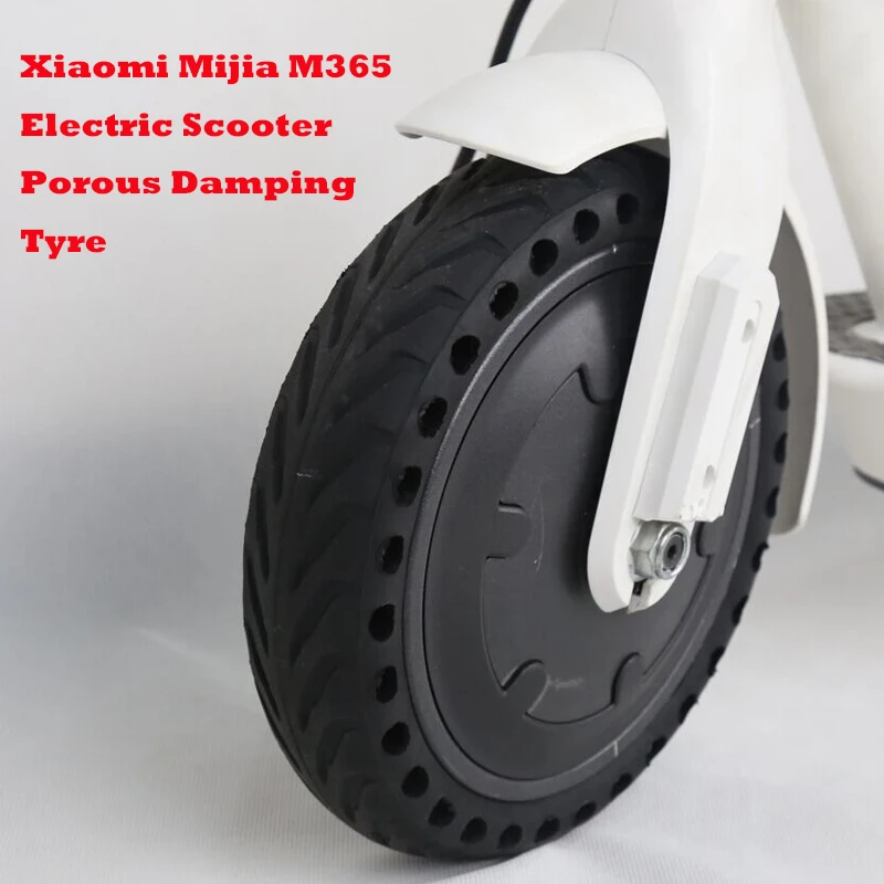 Xiaomi-Mijia-M365-Electric-Scooter-Skateboard-Hollow-Non-Pneumatic-Front-Rear-Tires-Reinforcing-Rib-Porous-Damping (1)