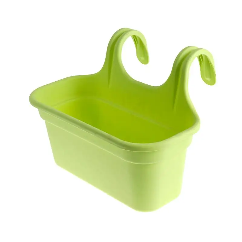BESTOYARD Creative Wall Mounted Planter Flowerpot Home Garden Plastic Hanging Flower Pot Decor With Double Hooks (Green)
BESTOYARD Creative Wall Mounted Planter Flowerpot Home Garden Plastic Hanging Flower Pot Decor With Double Hooks (Green)