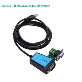 USB2.0-to-Serial-RS485/RS422-Cable USB-to-Serial-Converter DB-9-Converter Computer-Cable-Connectors for Serial data transmission
USB2.0-to-Serial-RS485/RS422-Cable USB-to-Serial-Converter DB-9-Converter Computer-Cable-Connectors for Serial data transmission