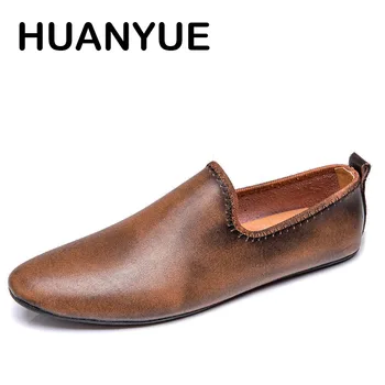 Summer Men Casual Shoes Fashion Breathable Pointed Toe Men Leather Shoes Flat Slip-on Men Shoes Loafers Light Soft Driving Shoe
Summer Men Casual Shoes Fashion Breathable Pointed Toe Men Leather Shoes Flat Slip-on Men Shoes Loafers Light Soft Driving Shoe