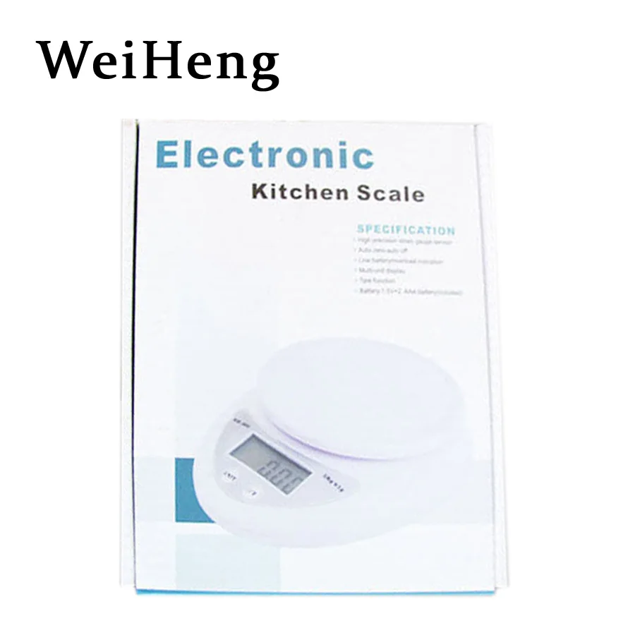 WEIHENG Retail box 5000g/1g 5kg Food Diet Postal Kitchen Digital Scale,balance weight weighting LED electronic wh-b05
WEIHENG Retail box 5000g/1g 5kg Food Diet Postal Kitchen Digital Scale,balance weight weighting LED electronic wh-b05