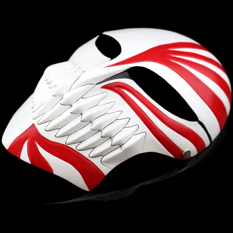 Japanese Anime Death Kurosaki Ichigo Full Face Red Black Resin Bleach Mask Masquerade Cosplay Costume Props
Japanese Anime Death Kurosaki Ichigo Full Face Red Black Resin Bleach Mask Masquerade Cosplay Costume Props