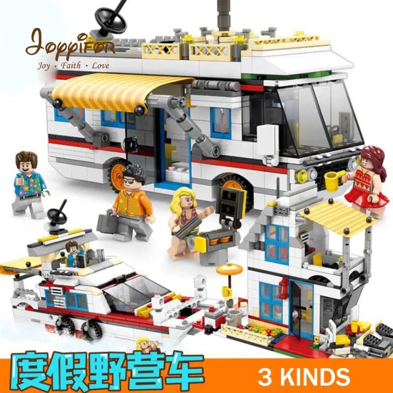 Joyyifor 3in1 Camping Car Yacht Villa City Street View Scene Figures Compatible with LegoINGlys Building Bricks Blocks Kids Toys
Joyyifor 3in1 Camping Car Yacht Villa City Street View Scene Figures Compatible with LegoINGlys Building Bricks Blocks Kids Toys
