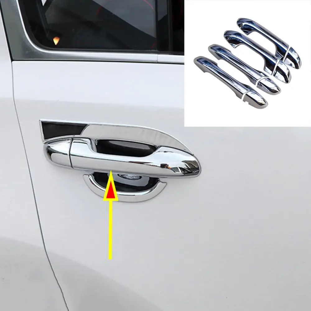 For Kia Sportage QL 2016 2017 2018 ABS Chrome Car Door Handle Protection Cover trim Sticker car accessories styling 8pcs
For Kia Sportage QL 2016 2017 2018 ABS Chrome Car Door Handle Protection Cover trim Sticker car accessories styling 8pcs