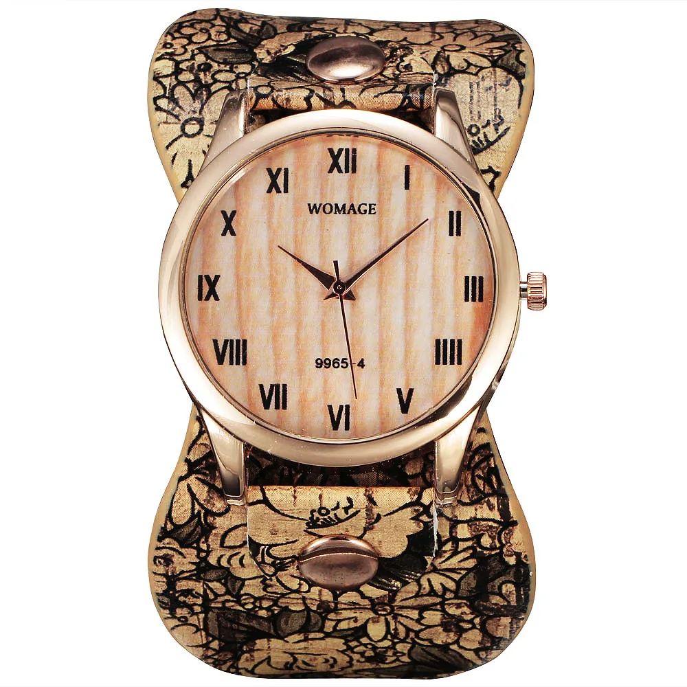 WoMaGe New Quartz Watch Women Lady Casual Sports Bangle Clock Retro Flower Design Vintage Dress Reloj Elegant Relogio Femilino
WoMaGe New Quartz Watch Women Lady Casual Sports Bangle Clock Retro Flower Design Vintage Dress Reloj Elegant Relogio Femilino