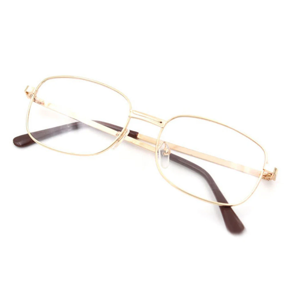 Fashion Reading Glasses Lens Rimmed Gold Frame Metal Eyeglasses +1.0 - +4.0 New Travel Accessories
Fashion Reading Glasses Lens Rimmed Gold Frame Metal Eyeglasses +1.0 - +4.0 New Travel Accessories