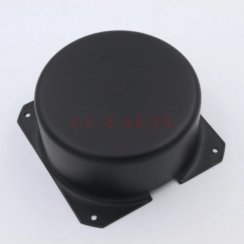 

GD-PARTS 105mm Round Black Iron AMP Triode Transformer Cover Protect Case Enclosure Box Hifi Vintage Tube Audio AMP DIY