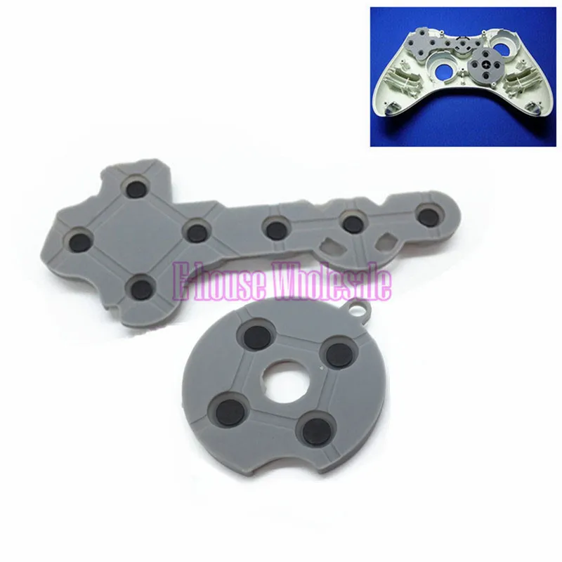 5 set High Quality Silicone Conductive Rubber Pads replacement for Xbox 360 Controller Contact Buttons
5 set High Quality Silicone Conductive Rubber Pads replacement for Xbox 360 Controller Contact Buttons