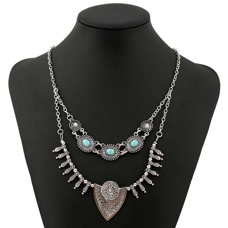 FLDZ Brand New Design Retro Silver Necklace For Women Metal Pendant Statement Female Necklaces Fashion Jewelry Accessories Gifts
FLDZ Brand New Design Retro Silver Necklace For Women Metal Pendant Statement Female Necklaces Fashion Jewelry Accessories Gifts