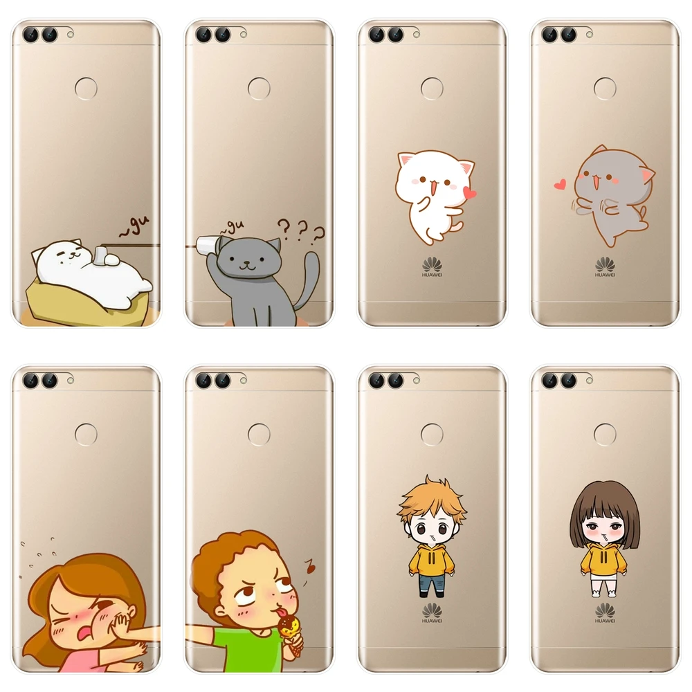 Cute Couple Phone Case For Huawei P9 P10 P Smart Plus P20 Lite Pro Silicone Soft Back Cover For Huawei P8 P9 P10 P20 Lite 2017
Cute Couple Phone Case For Huawei P9 P10 P Smart Plus P20 Lite Pro Silicone Soft Back Cover For Huawei P8 P9 P10 P20 Lite 2017