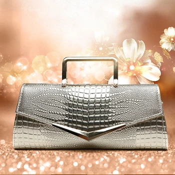 Luxury Womens Bag Alligator PU Patent Leather Banquet Clutch Bag lady Handbag Fashion Chain Shoulder Crossbody Bag Handbag Party
Luxury Womens Bag Alligator PU Patent Leather Banquet Clutch Bag lady Handbag Fashion Chain Shoulder Crossbody Bag Handbag Party