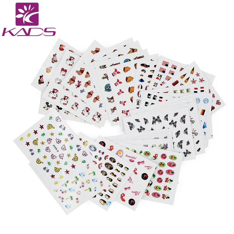 2016 KADS New Arrival AC2004 33PCS/PACK 3D Nail Art Stickers Cartoon Design Self Adhesive Nail Decal For Manicure Art
2016 KADS New Arrival AC2004 33PCS/PACK 3D Nail Art Stickers Cartoon Design Self Adhesive Nail Decal For Manicure Art