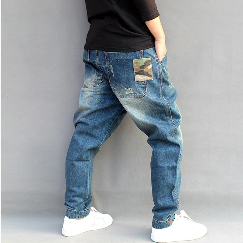 Fashion-Mens-Jeans-Camouflage-Patchwork-Pants-Loose-Distressed-Hip-Hop-Harem-Denim-Joggers-Male-Novelty-Streetwear (2)