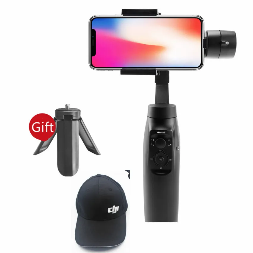 MOZA Mini Mi Mini-Mi 3-Axis Handheld Gimbal Stabilizer for iPhone 8 Plus Samsung S9 Gopro PK Zhiyun Smooth 4 DJI Osmo mobile 2
MOZA Mini Mi Mini-Mi 3-Axis Handheld Gimbal Stabilizer for iPhone 8 Plus Samsung S9 Gopro PK Zhiyun Smooth 4 DJI Osmo mobile 2