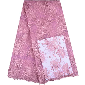 High Quality Nigerian French Lace African Lace Fabric For Women Party Dress Elegant French Lace Fabric With Stones 1203B
High Quality Nigerian French Lace African Lace Fabric For Women Party Dress Elegant French Lace Fabric With Stones 1203B