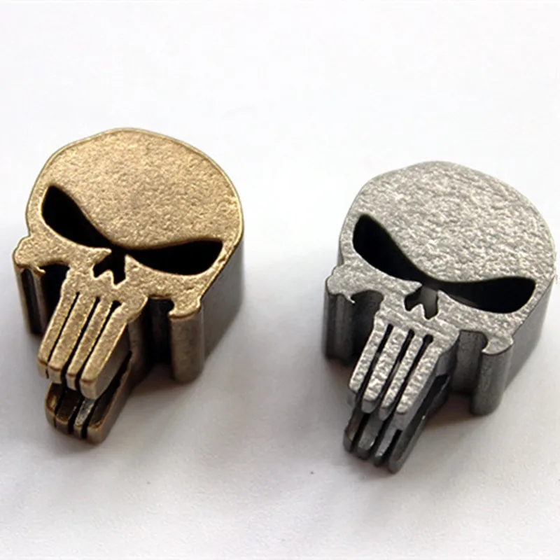 1PC Titanium Alloy Punisher Skeleton Knife Bead Lanyard Pendant Zipper Umbrella Rope DIY Decorative Accessories Pocket EDC Tool
1PC Titanium Alloy Punisher Skeleton Knife Bead Lanyard Pendant Zipper Umbrella Rope DIY Decorative Accessories Pocket EDC Tool
