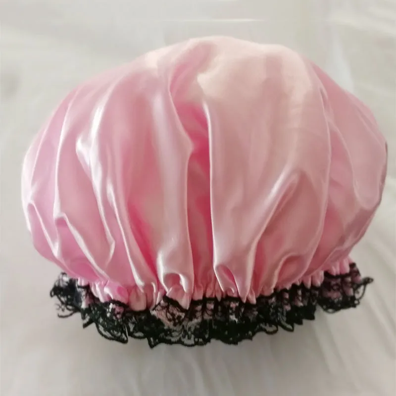 Fashion Thick Women Shower Caps Colorful Double Layer Bath Shower Hair Cover Adults Waterproof @LS JY06
Fashion Thick Women Shower Caps Colorful Double Layer Bath Shower Hair Cover Adults Waterproof @LS JY06