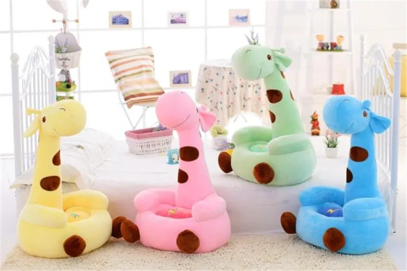 stuffed giraffe chair plush toy9