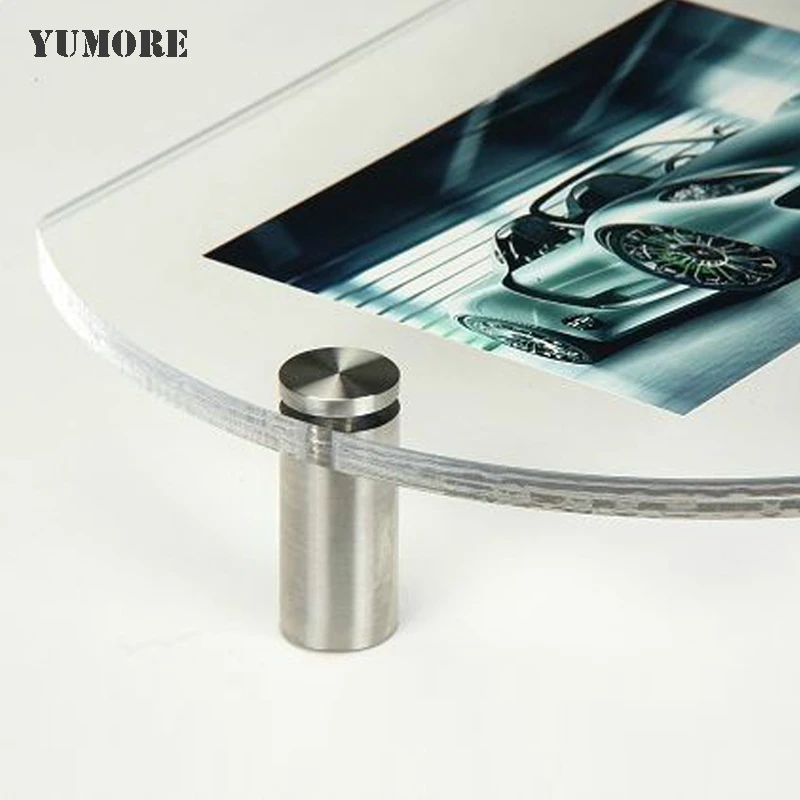 Hollow 201 stainless steel spacer screw standoffs 12*25mm glass clip holder screw 300pcs/lot
Hollow 201 stainless steel spacer screw standoffs 12*25mm glass clip holder screw 300pcs/lot