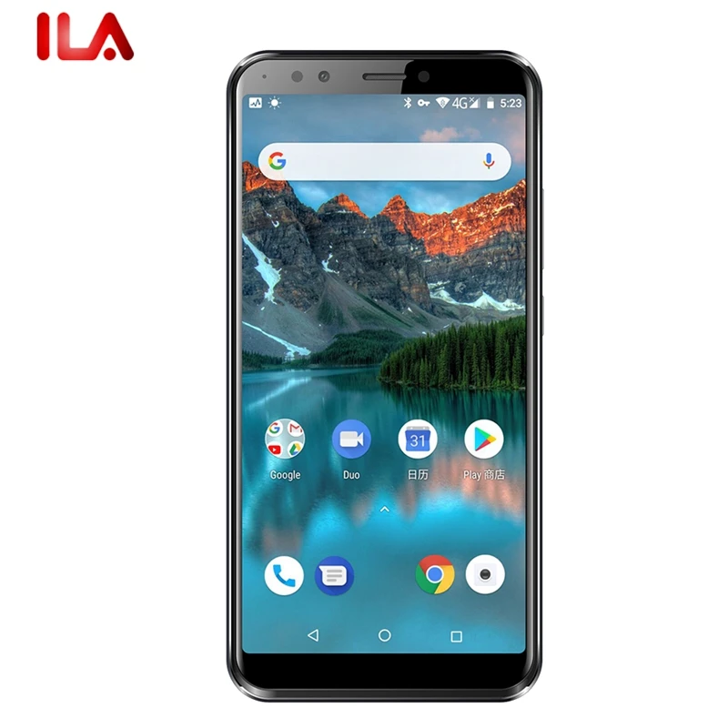 ILA X2 мобильный телефон 5 99 "18:9 FHD + Octa Core 4 GB 64 3850 mAh 13MP 8MP смартфон с двумя камерами Android 8 1 телефона Face
