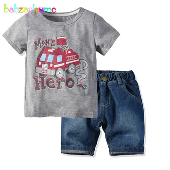 2Piece 2-6Years Baby Summer Outfits Children Clothes Toddler Boys Cartoon Cute T-shirt+Denim Shorts Kids Clothing Sets BC1400
2Piece 2-6Years Baby Summer Outfits Children Clothes Toddler Boys Cartoon Cute T-shirt+Denim Shorts Kids Clothing Sets BC1400
