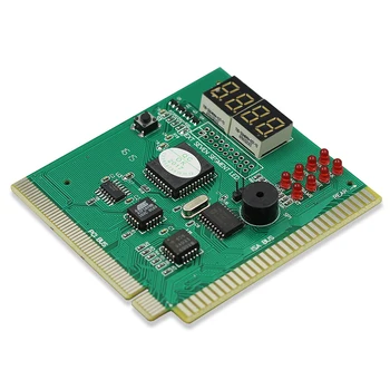 New 4-Digit PCI Post Card LCD Display PC Analyzer Diagnostic Card Motherboard Post Tester Computer Analysis Networking Tools
New 4-Digit PCI Post Card LCD Display PC Analyzer Diagnostic Card Motherboard Post Tester Computer Analysis Networking Tools