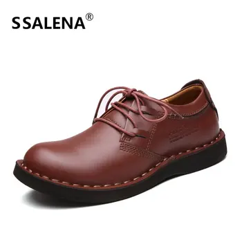 Male British Style Casual Shoes Male Leather Walking Breathable Oxfords Footwear Men Comfortable Soft Sole Shoes AA52106 
Male British Style Casual Shoes Male Leather Walking Breathable Oxfords Footwear Men Comfortable Soft Sole Shoes AA52106