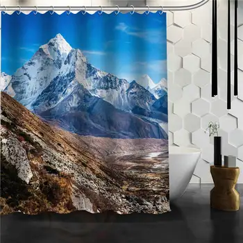 Custom The beauty of the mountain Printed Bathroom Waterproof Polyester fabric Shower Curtain
Custom The beauty of the mountain Printed Bathroom Waterproof Polyester fabric Shower Curtain