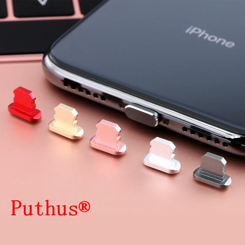 10pcs Mobile Phone Charging Port Dust Plug Aluminium Alloy Dust Plug for iPhone 5 5s 6 plus 6s plus 7 Plus 8 plus for iphone X
10pcs Mobile Phone Charging Port Dust Plug Aluminium Alloy Dust Plug for iPhone 5 5s 6 plus 6s plus 7 Plus 8 plus for iphone X