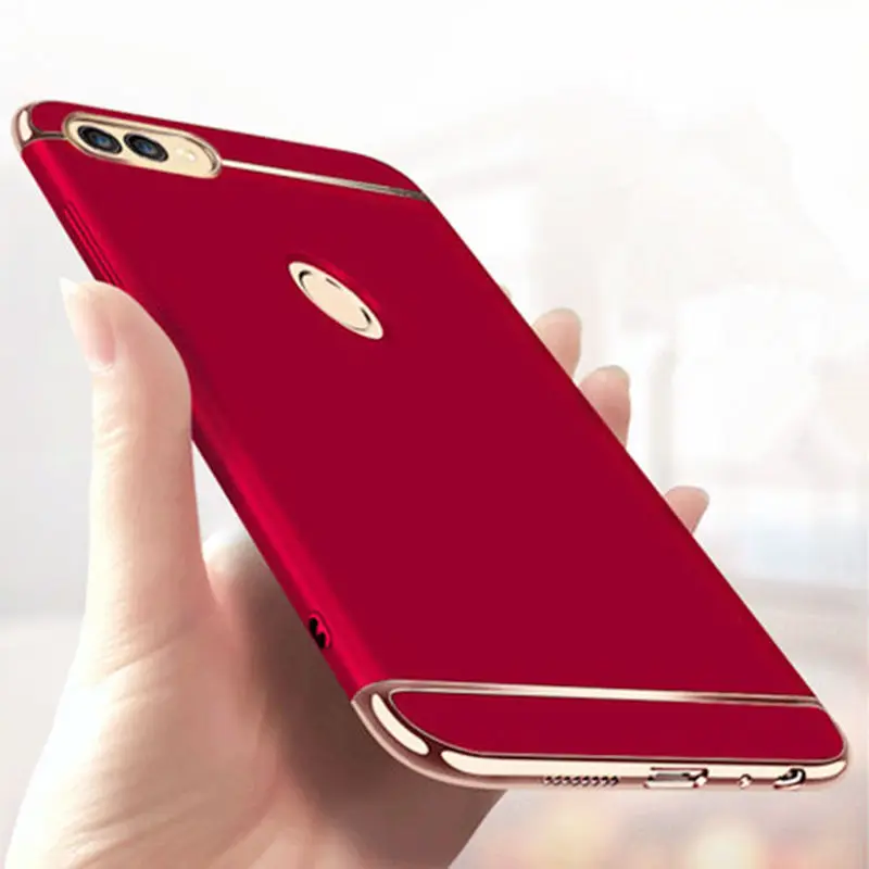 For Huawei P Smart Case 3 in 1 Hard Plastic PC Matte Full Back Cover For Huawei PSmart Luxury Plating Coque Shell Capa Fundas
For Huawei P Smart Case 3 in 1 Hard Plastic PC Matte Full Back Cover For Huawei PSmart Luxury Plating Coque Shell Capa Fundas