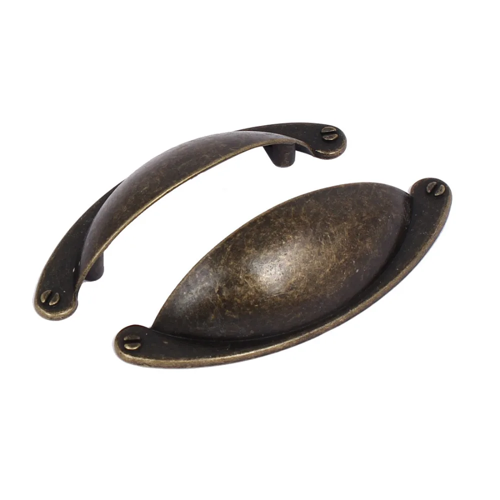 uxcell Cabinet Door 102mmx30mmx23mm Retro Style Shell Shaped Pull Handles Bronze Tone 2pcs with Some with Some Screws Hot Sale
uxcell Cabinet Door 102mmx30mmx23mm Retro Style Shell Shaped Pull Handles Bronze Tone 2pcs with Some with Some Screws Hot Sale