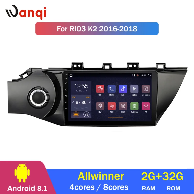 Cheap 2G RAM 32G ROM 10.1inch Android 8.1 Car GPS navigation for KIA Rio3 K2 2017 Audio Radio Video Bluetooth 2 Cheap 2G RAM 32G ROM 10.1inch Android 8.1 Car GPS navigation for KIA Rio3 K2 2017 Audio Radio Video Bluetooth 2