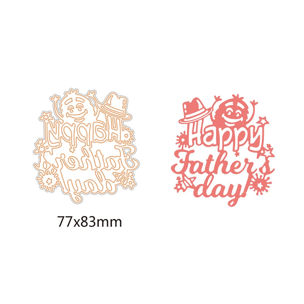 HAPPY FATHER DAY Metal Cutting Die Stencil For Card Album Making Handmade Decoration Template Scrapbooking New Arrival 2019
HAPPY FATHER DAY Metal Cutting Die Stencil For Card Album Making Handmade Decoration Template Scrapbooking New Arrival 2019