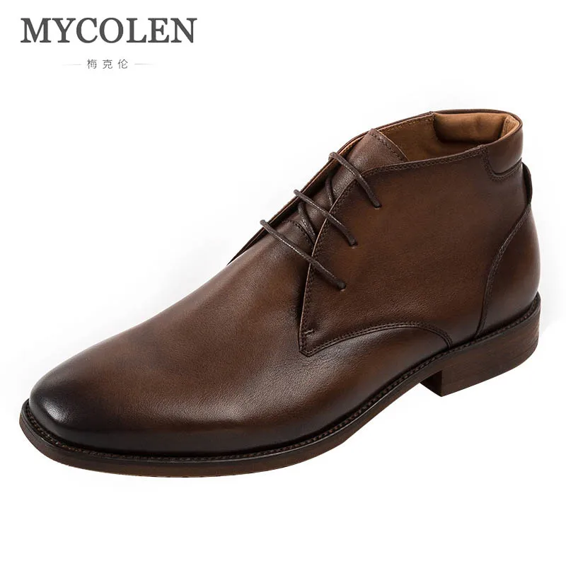 MYCOLEN Autumn And Winter Men'S Boots Leather Luxury Product Handmade Men'S Leather Boots Leather Chelsea Boots Erkek Bot
MYCOLEN Autumn And Winter Men'S Boots Leather Luxury Product Handmade Men'S Leather Boots Leather Chelsea Boots Erkek Bot