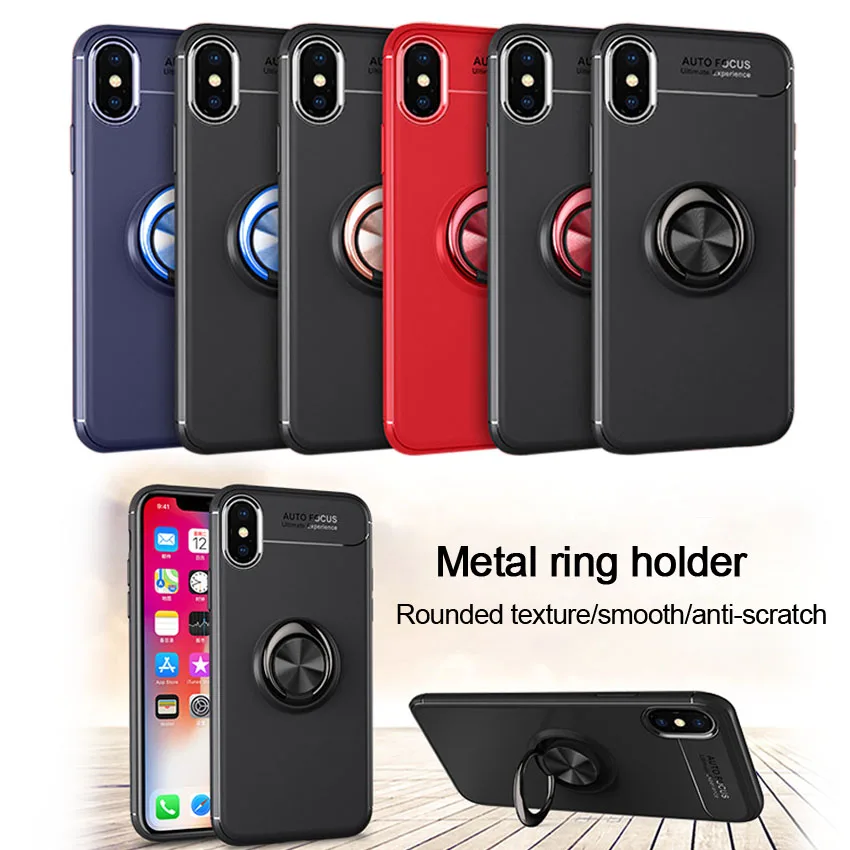 Finger Ring Magnetic Car Holder Adsorption Mobile Phone Case For iPhone 6S7 8Plus Soft Silicone Back Cover for iPhone Phone Case
Finger Ring Magnetic Car Holder Adsorption Mobile Phone Case For iPhone 6S7 8Plus Soft Silicone Back Cover for iPhone Phone Case