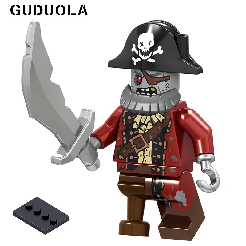 Guduola Zombie Pirat Figure Building Blocks brick toys Compatible figures Pirates of the Caribbean best gift for child
Guduola Zombie Pirat Figure Building Blocks brick toys Compatible figures Pirates of the Caribbean best gift for child