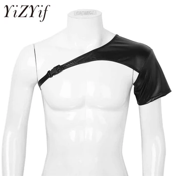 YiZYiF Sexy Men's Lingerie Black Soft Leather Body Chest Harness Straps One Shoulder Belt Cosplay Costume to Attend Party Clubs
YiZYiF Sexy Men's Lingerie Black Soft Leather Body Chest Harness Straps One Shoulder Belt Cosplay Costume to Attend Party Clubs